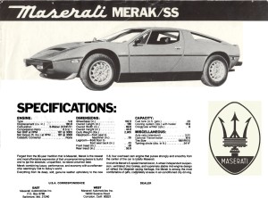 U.S. Merak SS [late model] Sales Brochure side B