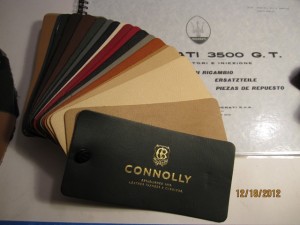 Connoly Leather - Surface Dyed - Perfect Grain Texture - UK Hide Co.