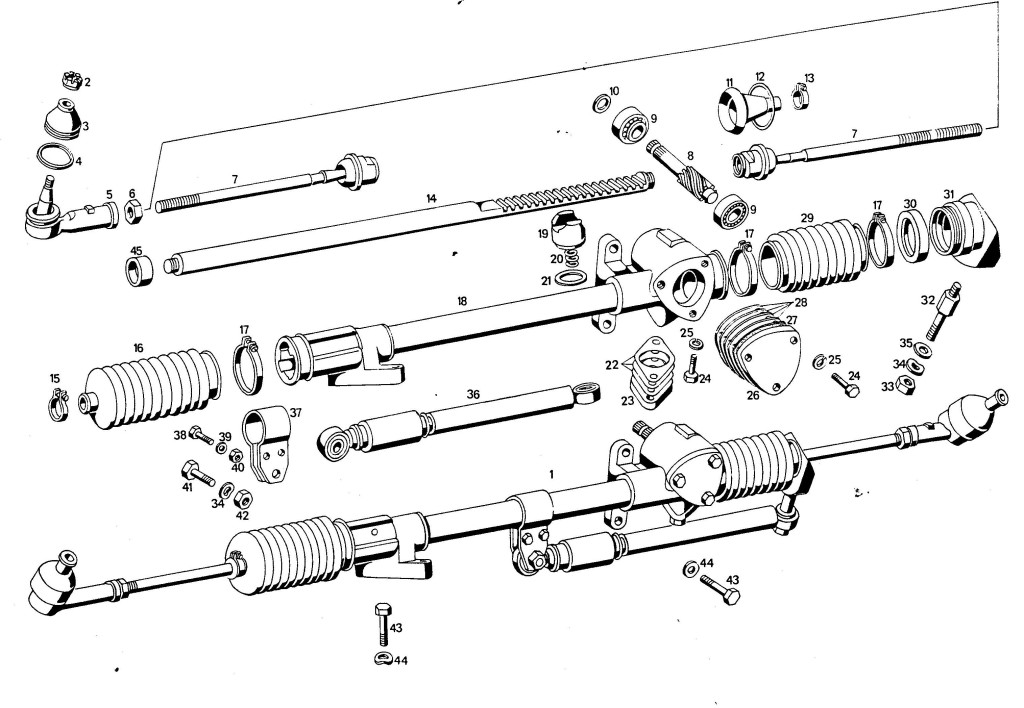 Rebuilding The Maserati Merak Steering Rack